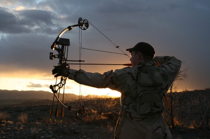 Christian Hunter with bow